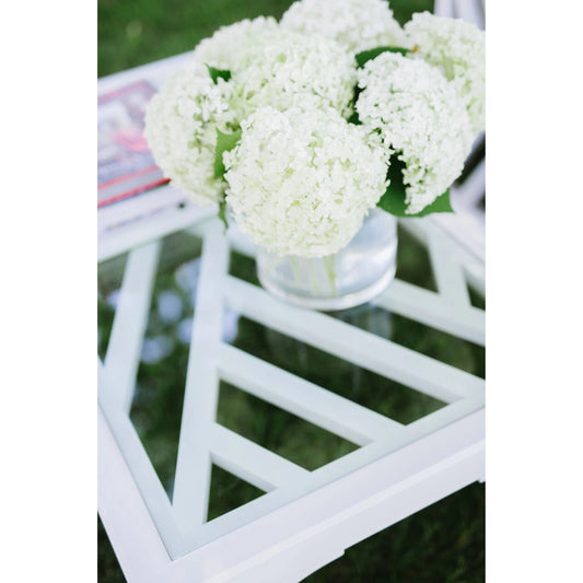 Bolton Game Table by Chelsea House in white, clear. Made from wood in a modern style.