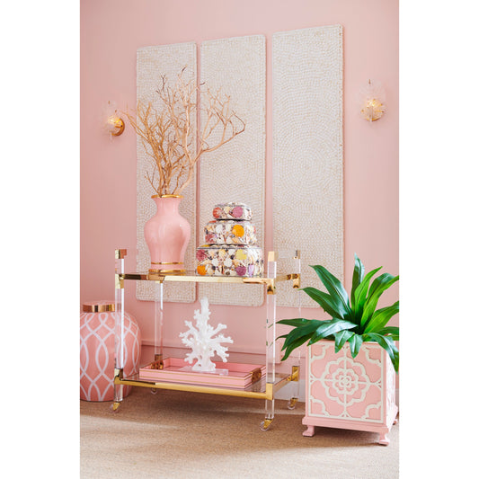 Coral Sculpture by Chelsea House in white, clear. Made from composite in a coastal style.