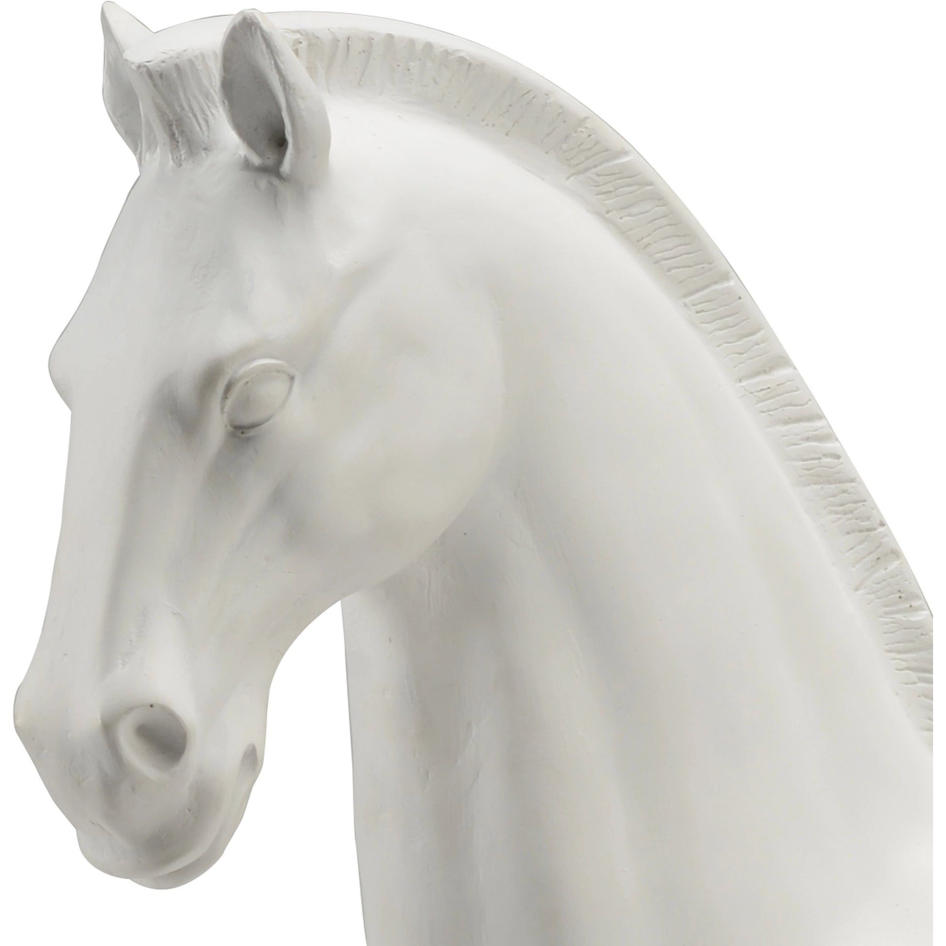 Horse Accent by Chelsea House in white, black. Made from composite in a eclectic & global style.