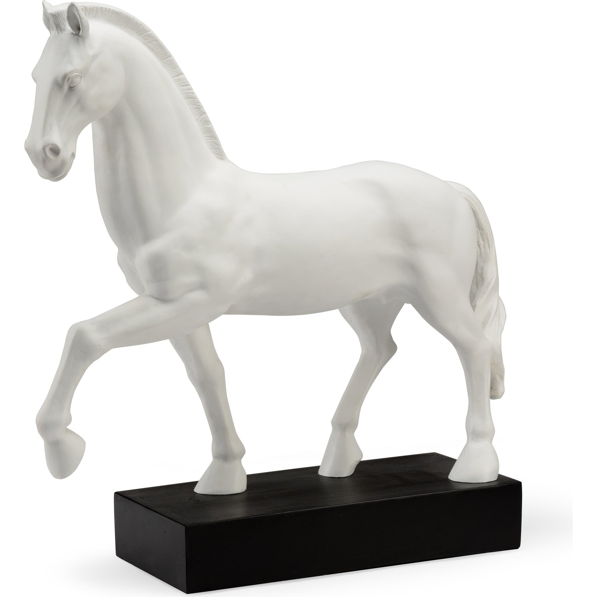 Horse Accent by Chelsea House in white, black. Made from composite in a eclectic & global style.