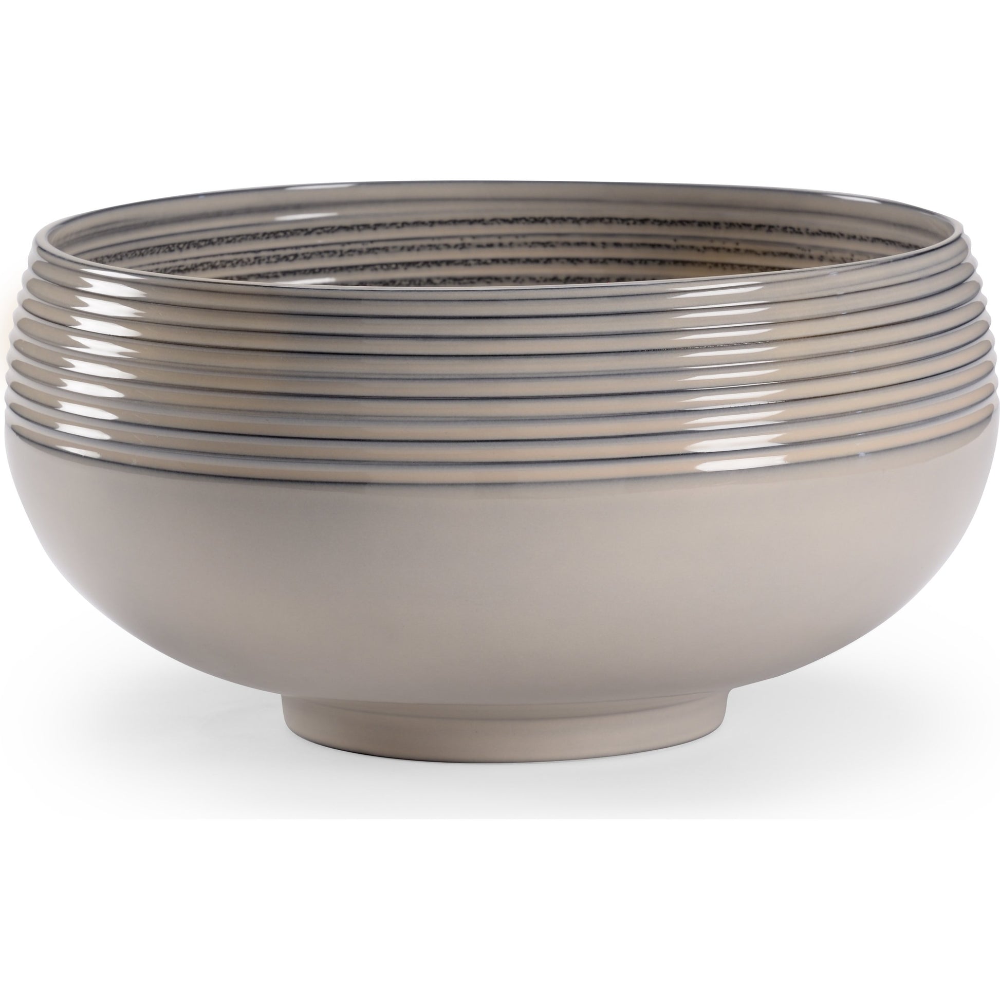 Swirl Bowl by Chelsea House in blue, green glaze. Made from ceramic in a modern style.