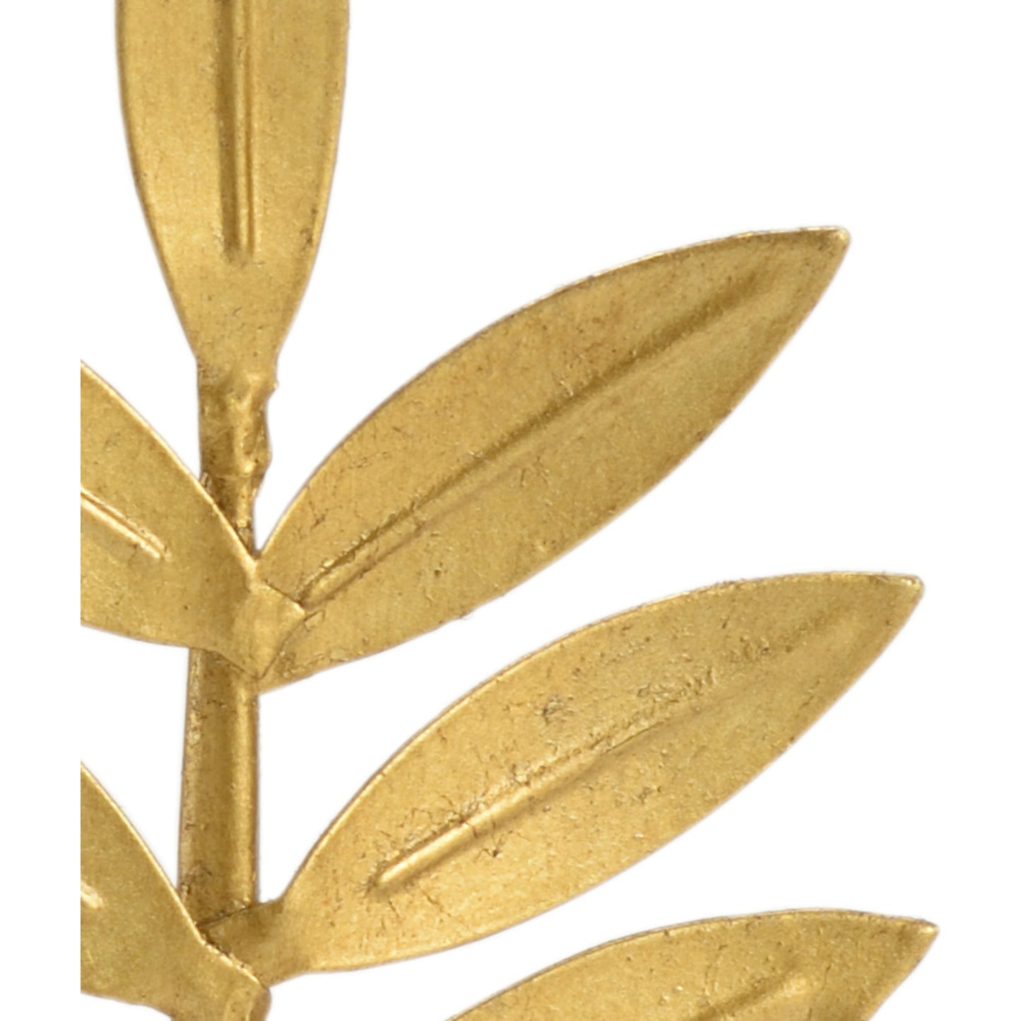 003 SR-383108 | Additional Silo | Leaf Artifacts by Chelsea House in antique gold, clear. Made from iron in a transitional style.