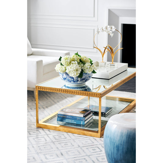 Fish Bowl by Chelsea House in blue, white glaze. Made from porcelain in a eclectic & global style.