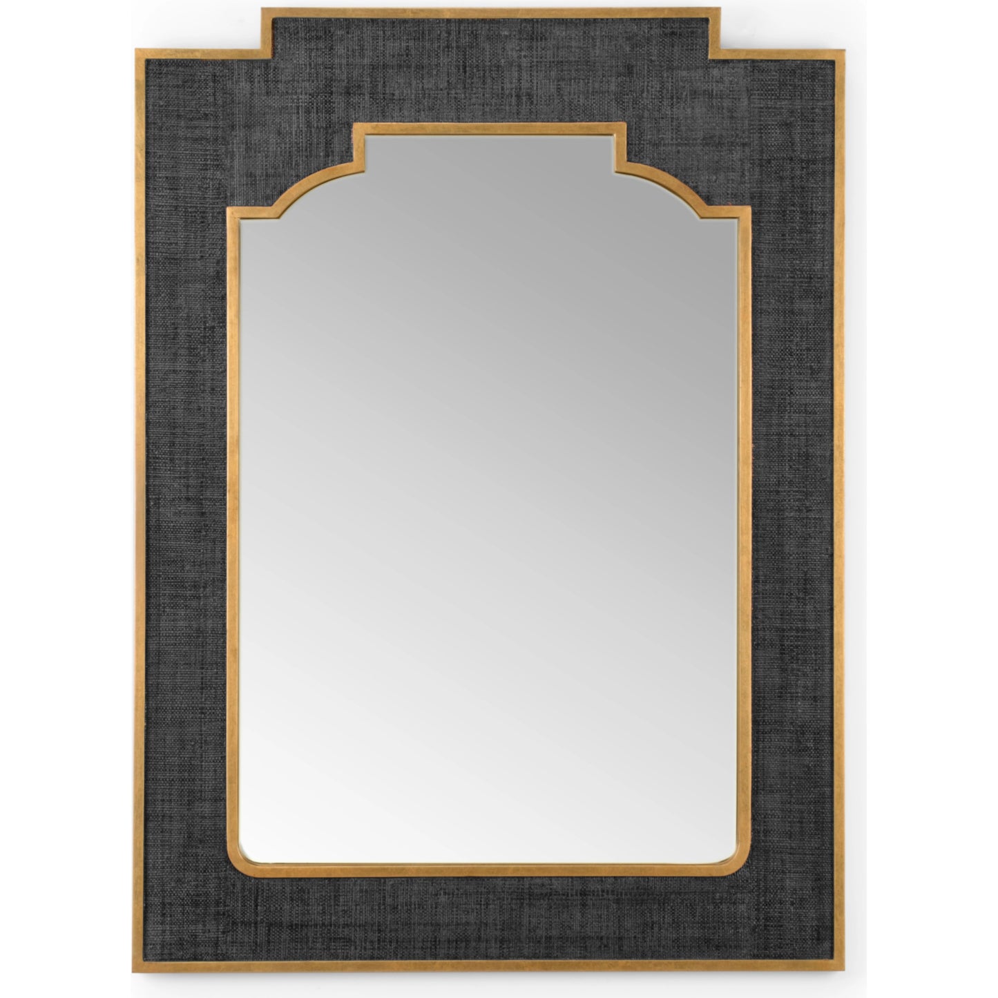019 SI-2105218 | Primary Silo | Yangon Mirror by Chelsea House. Made from raffia, wood, mirror in a transitional style.