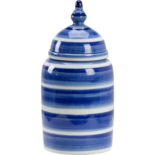 001 SI-2105392 | Primary Silo | Janice Jar by Chelsea House in blue, white. Made from unique in a modern style.