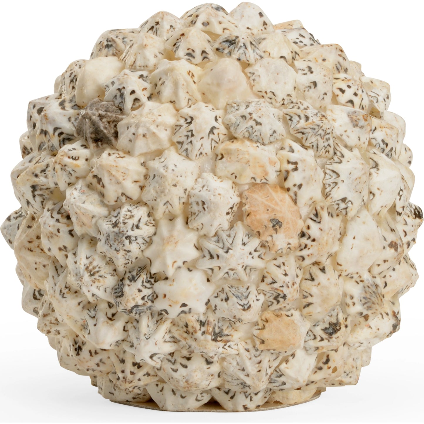 008 SI-2105424 | Additional Silo | Shell Ball by Chelsea House in natural. Made from sacharine shells in a modern style.