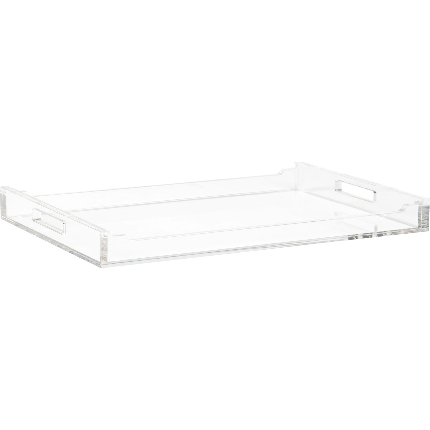 001 SI-2105661 | Primary Silo | Hanson Tray by Chelsea House in clear. Made from acrylic in a modern style.
