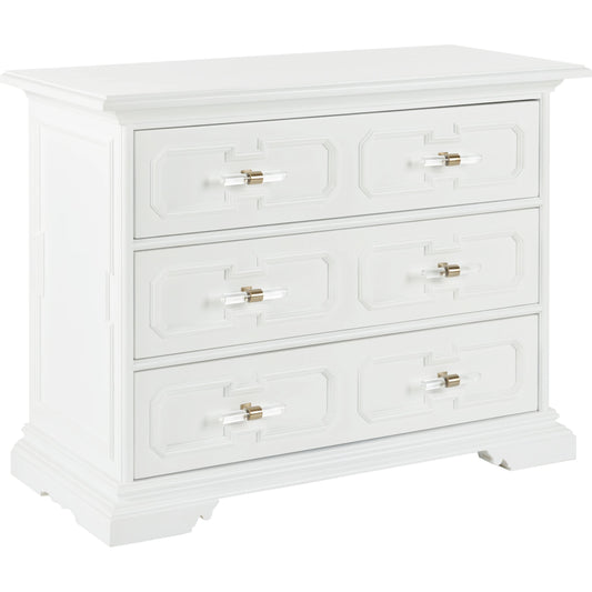 013 SI-2105756 | Primary Silo | River Street Chest by Chelsea House in white. Made from wood in a traditional style.