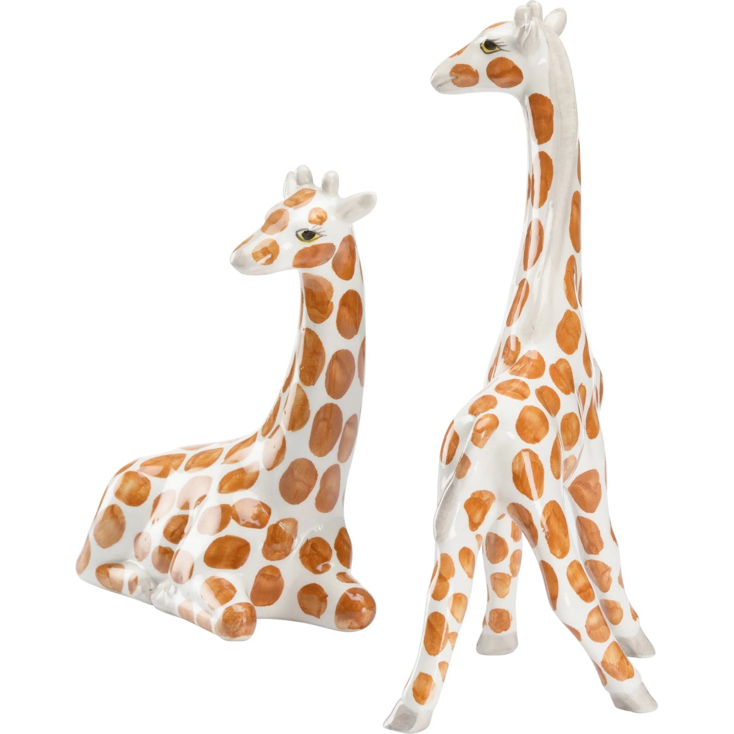 003 SI-2105806 | Additional Silo | Giraffes (Set of 2) by Chelsea House in hand painted. Made from unique in a cottage & farmhouse style.