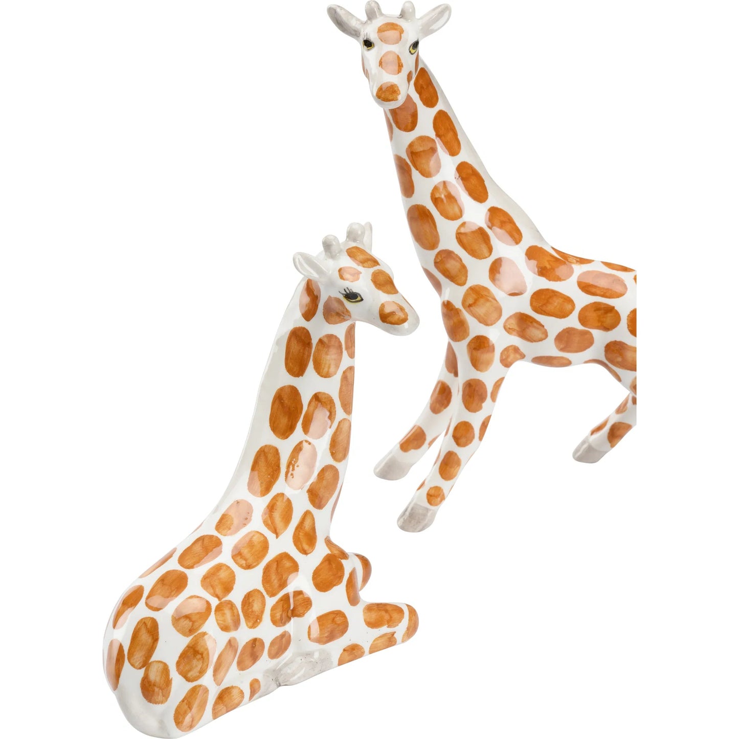 005 SI-2105806 | Additional Silo | Giraffes (Set of 2) by Chelsea House in hand painted. Made from unique in a cottage & farmhouse style.