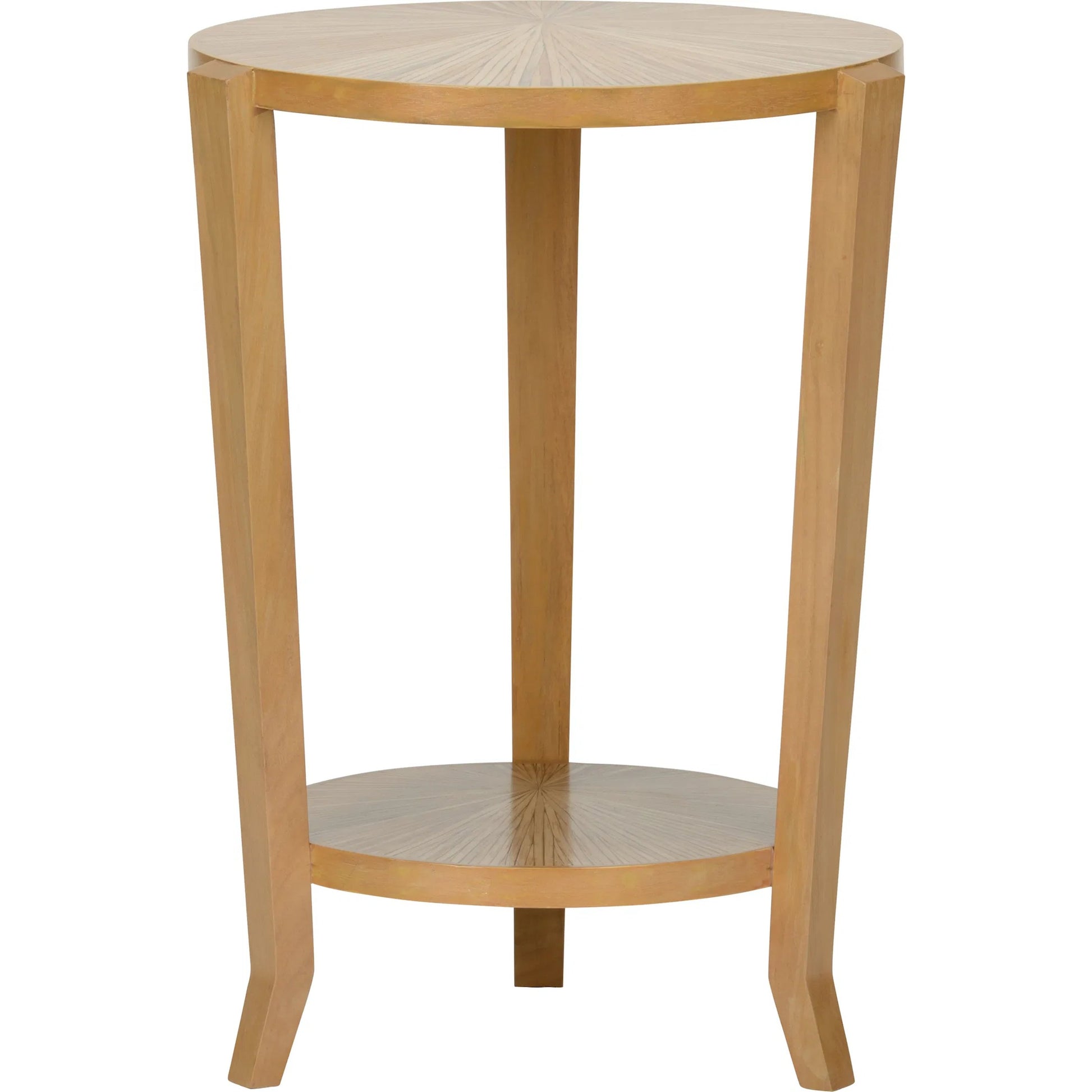 Pasha Two Tier Side Table by Chelsea House in natural brown. Made from unique in a transitional style.