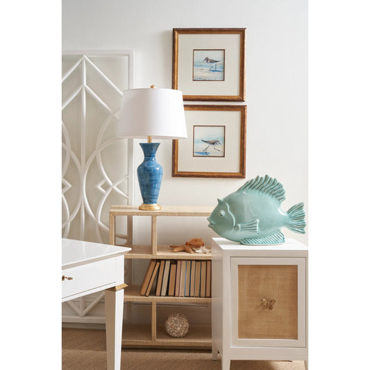 Mariposa Side Table by Chelsea House in white, natural. Made from unique in a transitional style.