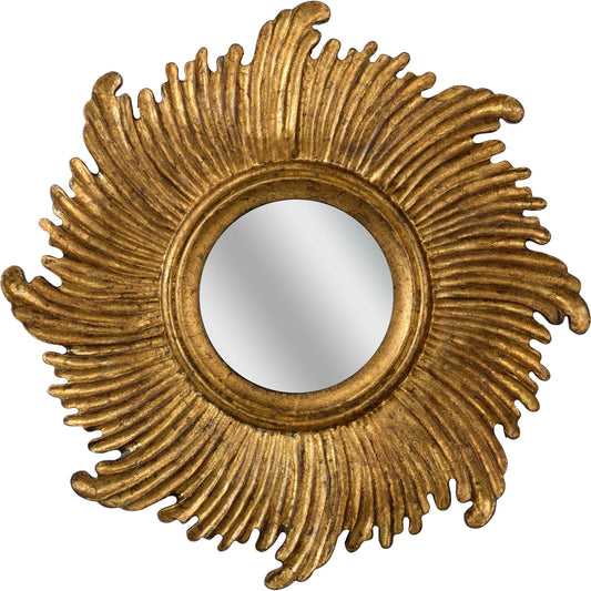 001 SI-2105987 | Primary Silo | Daybreak Mirror by Chelsea House in antique gold, clear. Made from unique in a transitional style.