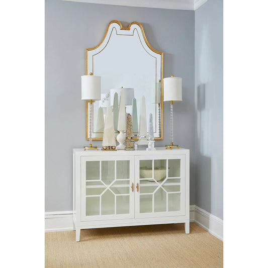 Silhouette Chest by Chelsea House in white, clear. Made from unique in a modern style.