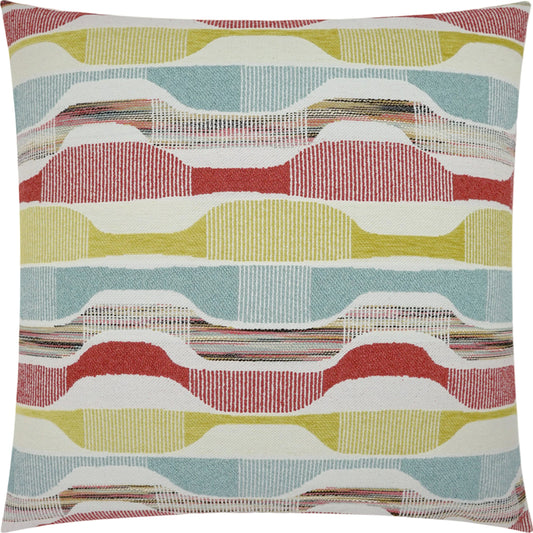 Ebb & Flow Pillow by DV Kap Home. Made from 100% polyester in a modern style.