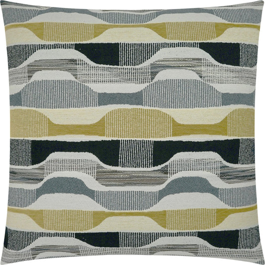 Ebb & Flow Pillow by DV Kap Home. Made from 100% polyester in a modern style.