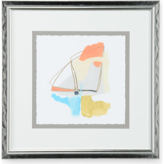 001 SI-2106031 | Primary Silo | Allegro VI by Chelsea House in silver leaf. Made from unique in a modern style.