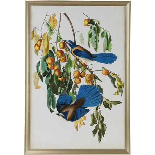 001 SI-2106077 | Primary Silo | Audubon Blue Jay II by Chelsea House in gold. Made from unique in a modern style.