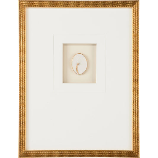 001 SI-2106082 | Primary Silo | Botanical Relief II by Chelsea House in gold leaf. Made from unique in a modern style.