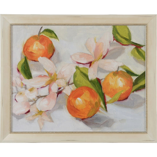 001 SI-2335013 | Primary Silo | Tangerine Blossoms II by Chelsea House in orange and canvas. Made from unique in a traditional style.