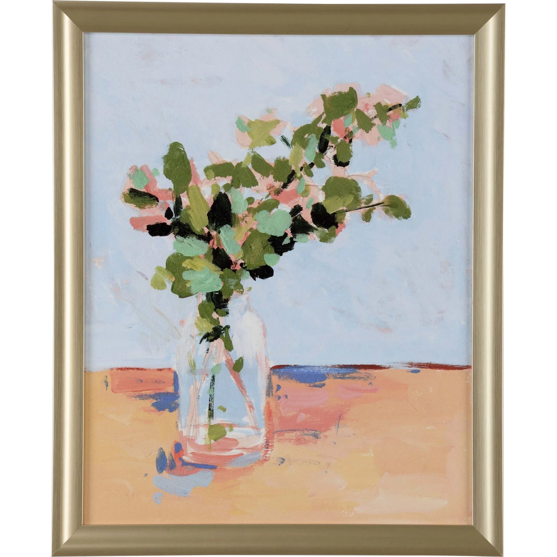 Baby Blue Eucalyptus II by Chelsea House in green and canvas. Made from unique in a eclectic & global style.