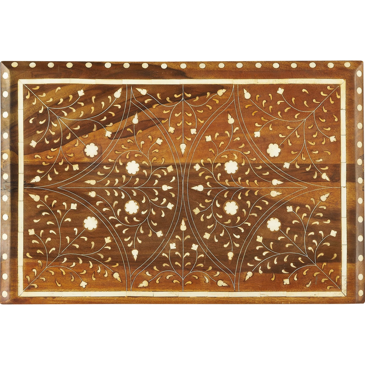 003 S-242570 | Additional Silo | Chevrier Wood & Bone Inlay Accent Chest by Butler Specialty Company in medium brown and wood, bone inlay. Made from sheesham wood solids, mdf, bone inlays in a eclectic & global style.