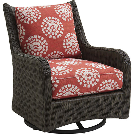 001 SR-836710 | Primary Silo | Cypress Point Ocean Terrace Occasional Swivel Glider Chair by Tommy Bahama Outdoor. Made from unique in a coastal style.