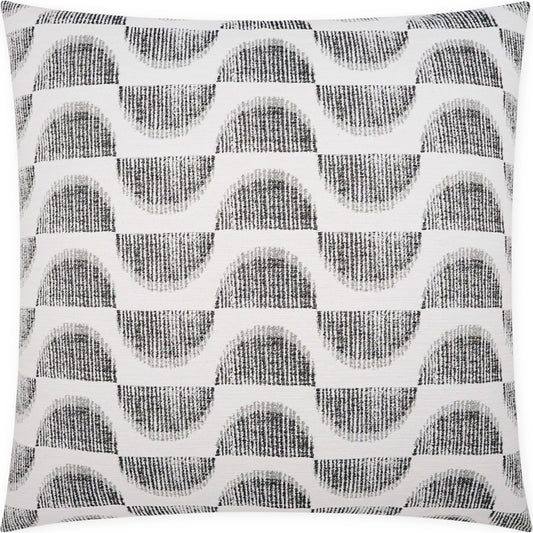 Ullman Throw Pillow by DV Kap Home in domino. Made from 81.01% polyester, 13.41% rayon, 5.58% cotton in a modern style.