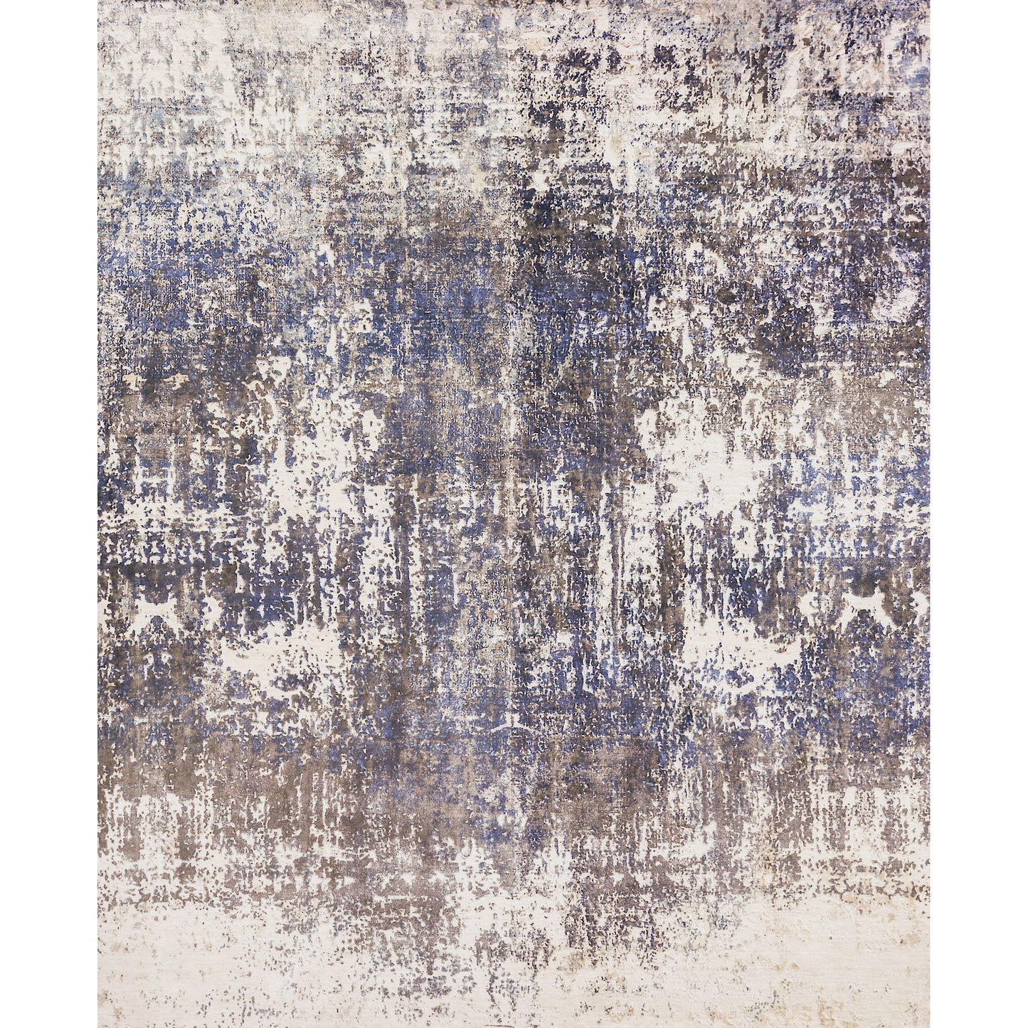 001 SI-1829439,SI-1829440,SI-1829441,SI-1829442,SI-1829443 | Additional Silo | Reflections Rug - Blue, Ivory by Exquisite Rugs in blue, ivory. Made from bamboo silk in a unique style.
