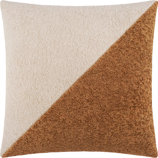 001 SI-2028822 | Additional Silo | Velu II Throw Pillow by DV Kap Home in brown, ivory. Made from 100% polyester in a modern style.