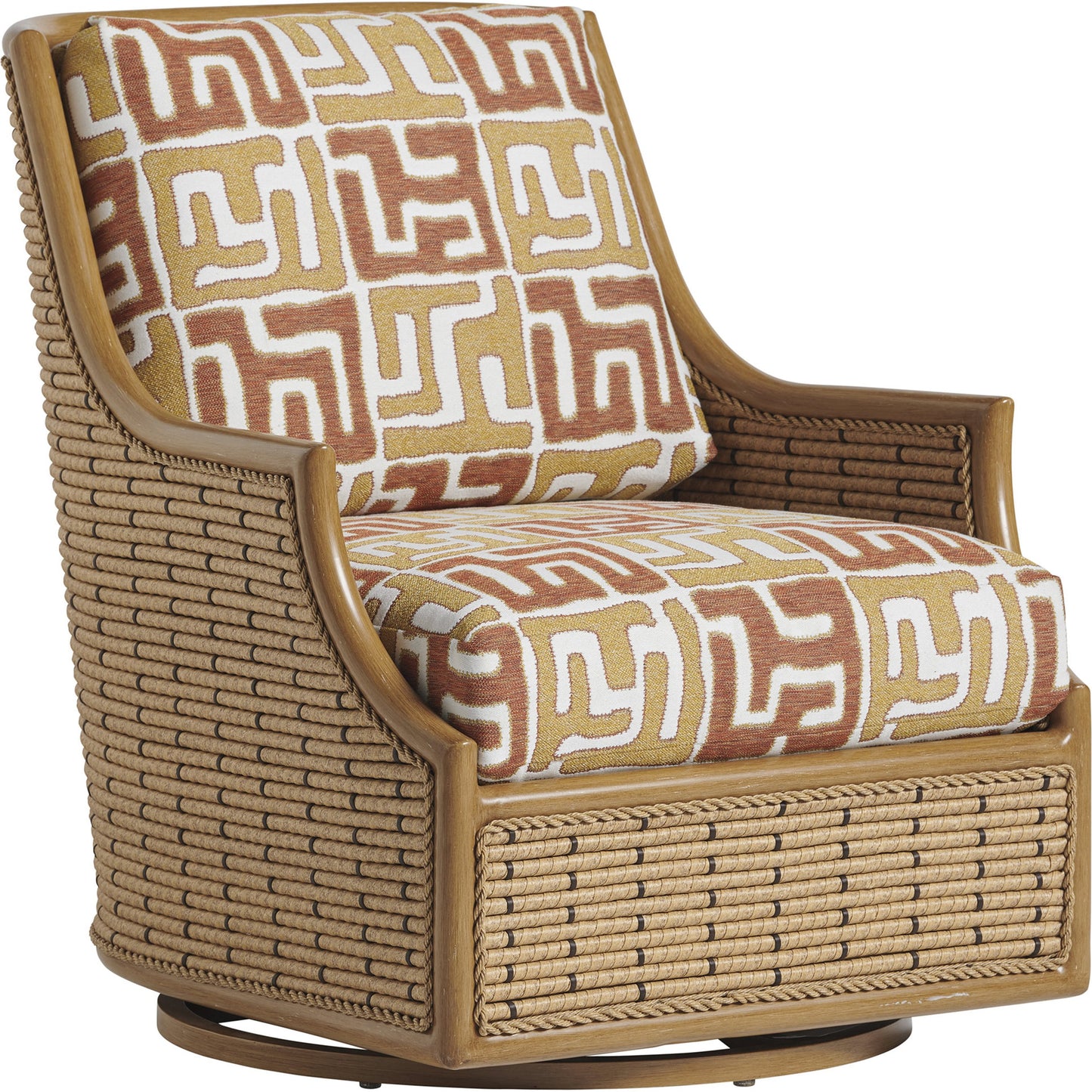 001 SR-836814 | Additional Silo | Los Altos Valley View Swivel Glider Occasional Chair by Tommy Bahama Outdoor. Made from unique in a coastal style.