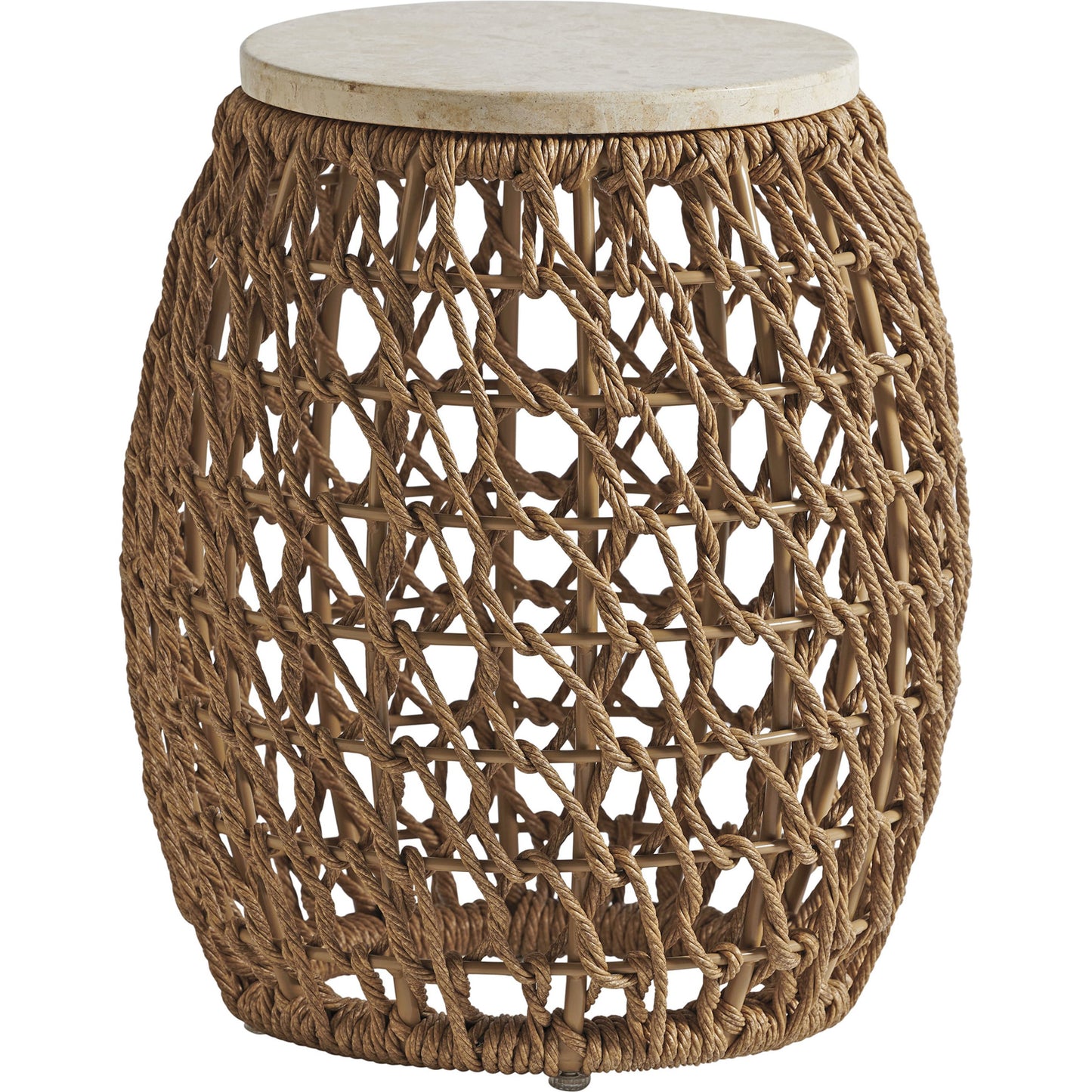 001 SR-836770 | Primary Silo | Los Altos Valley View Round Side Table by Tommy Bahama Outdoor. Made from unique in a coastal style.