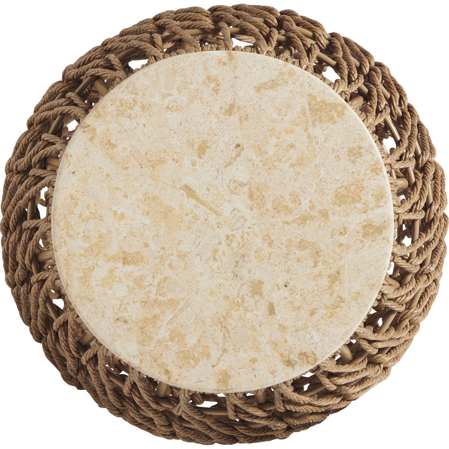 002 SR-836770 | Additional Silo | Los Altos Valley View Round Side Table by Tommy Bahama Outdoor. Made from unique in a coastal style.