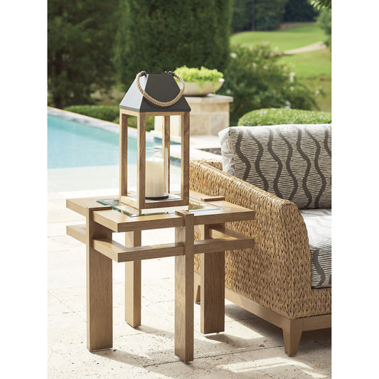 Los Altos Valley View Square End Table by Tommy Bahama Outdoor. Made from unique in a transitional style.
