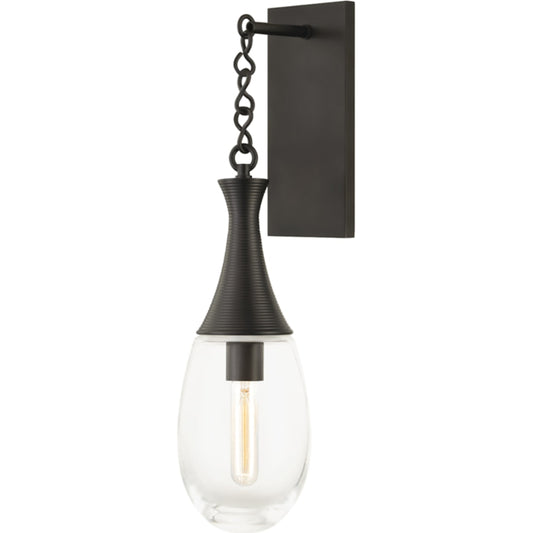 Southold Wall Sconce by Hudson Valley. Made from steel in a transitional style.