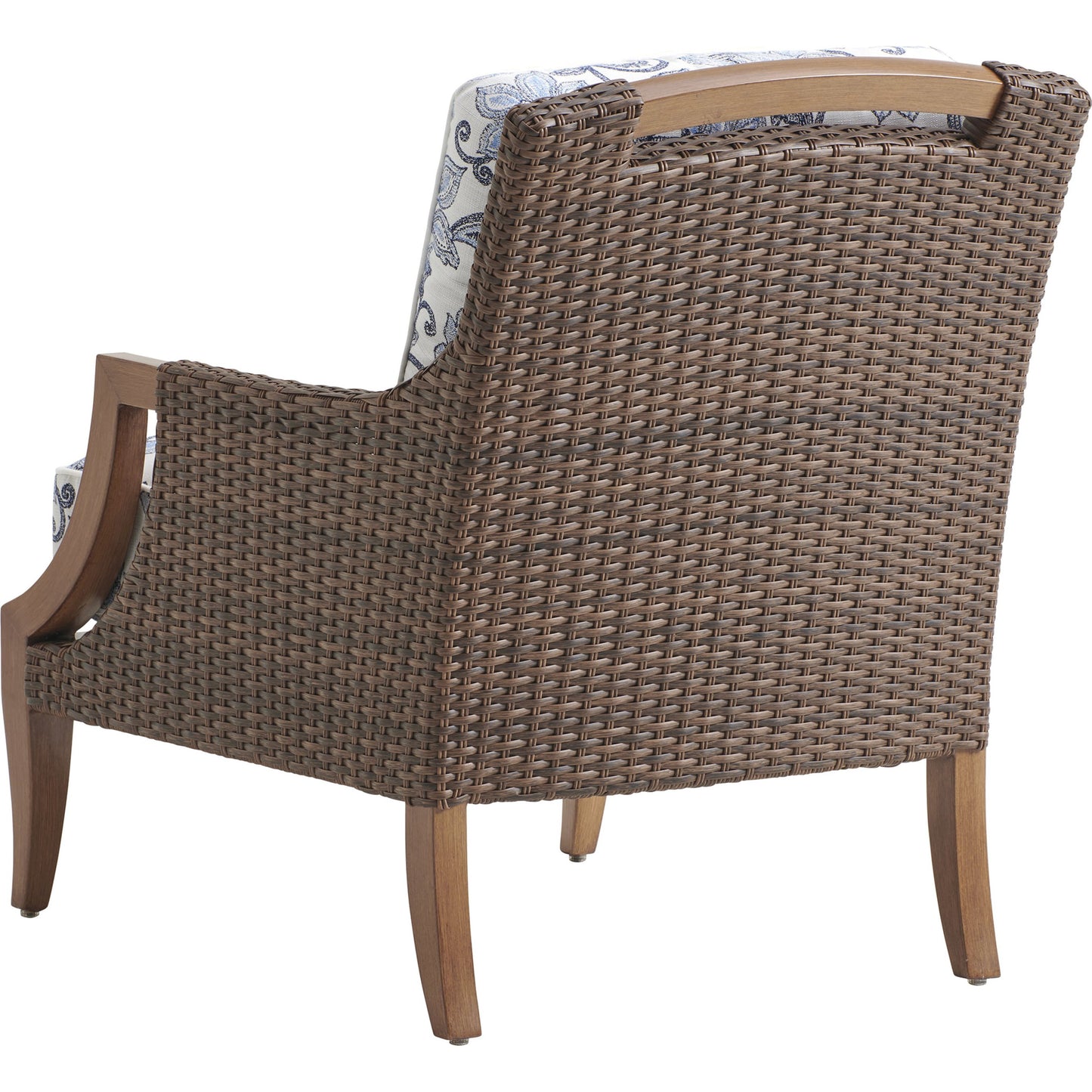 002 SR-836223 | Additional Silo | Lounge Chair by Tommy Bahama Home in blue floral. Made from unique in a coastal style.