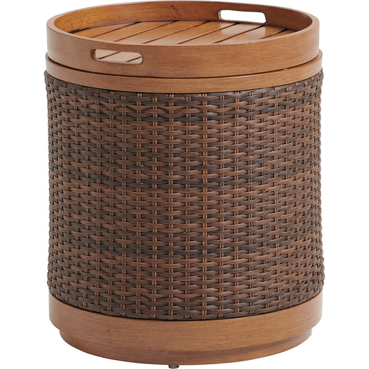001 SR-836767 | Primary Silo | Harbor Isle Round End Table by Tommy Bahama Outdoor. Made from unique in a coastal style.