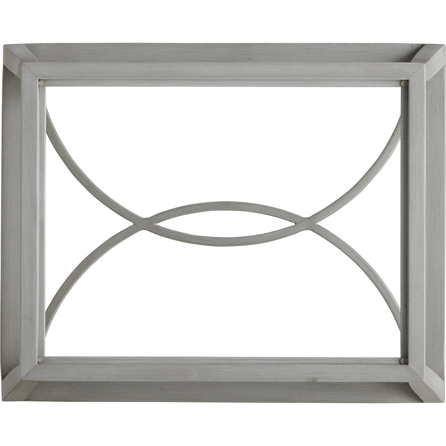 002 SI-1770909 | Additional Silo | Silver Sands End Table by Tommy Bahama Outdoor in gray oyster shell. Made from unique in a transitional style.