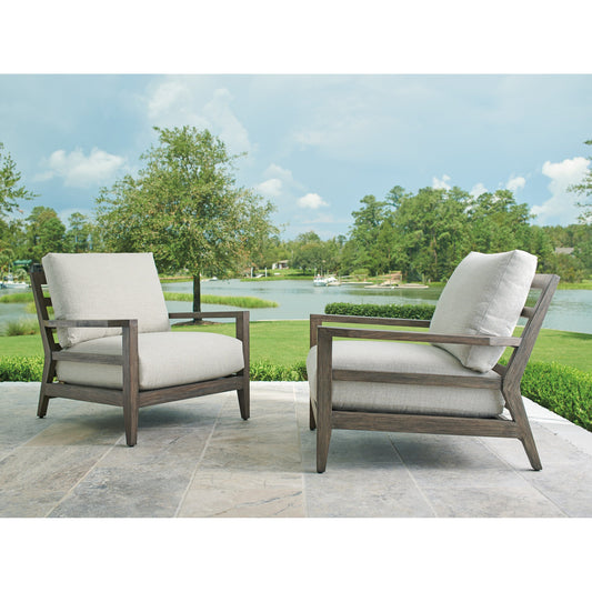 La Jolla Chair by Tommy Bahama Outdoor in vintage. Made from unique in a transitional style.