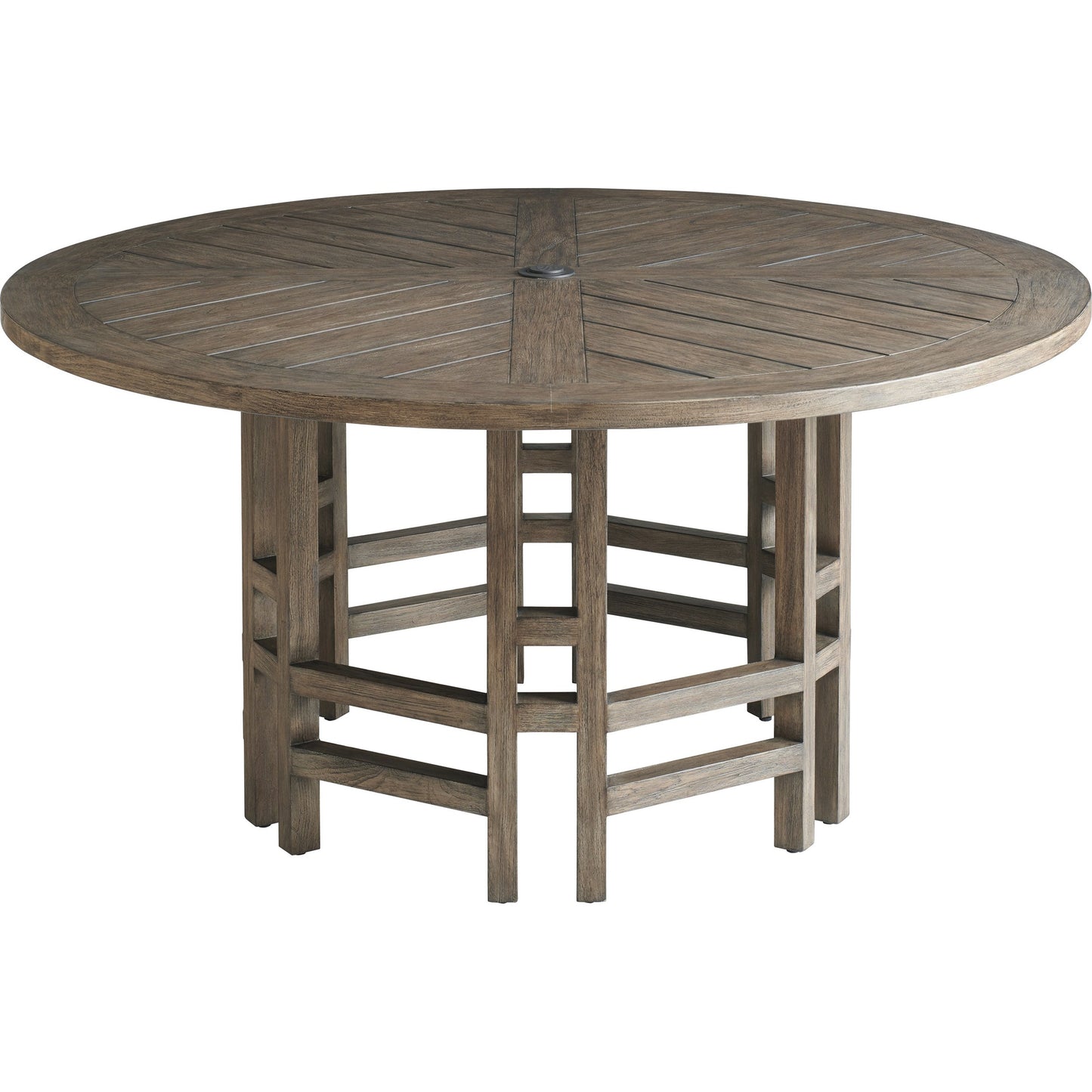 001 SI-1770888 | Additional Silo | La Jolla Round Dining Table by Tommy Bahama Outdoor in vintage. Made from unique in a transitional style.