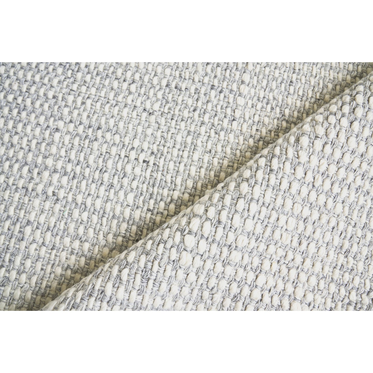 004 SI-1828111,SI-1828112,SI-1828113,SI-1828115 | Closeup | Ferrus Rug - Silver, Ivory by Exquisite Rugs in silver/ivory. Made from ivory in a unique style.