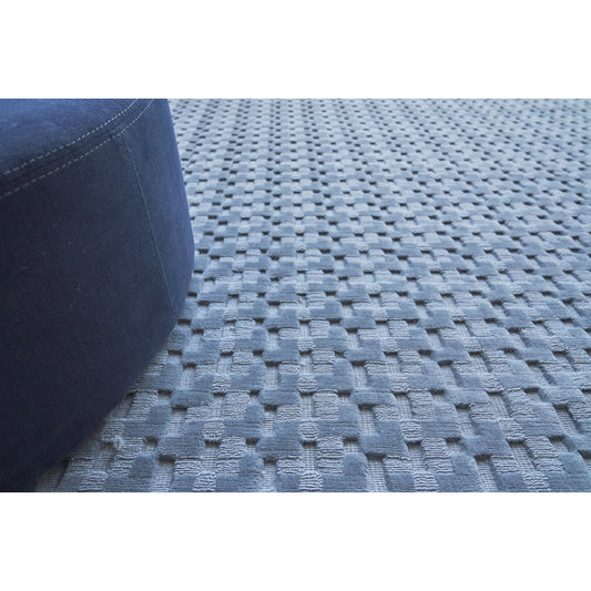 Monroe 3962 Rug by Exquisite Rugs in blue. Made from new zealand wool in a unique style.