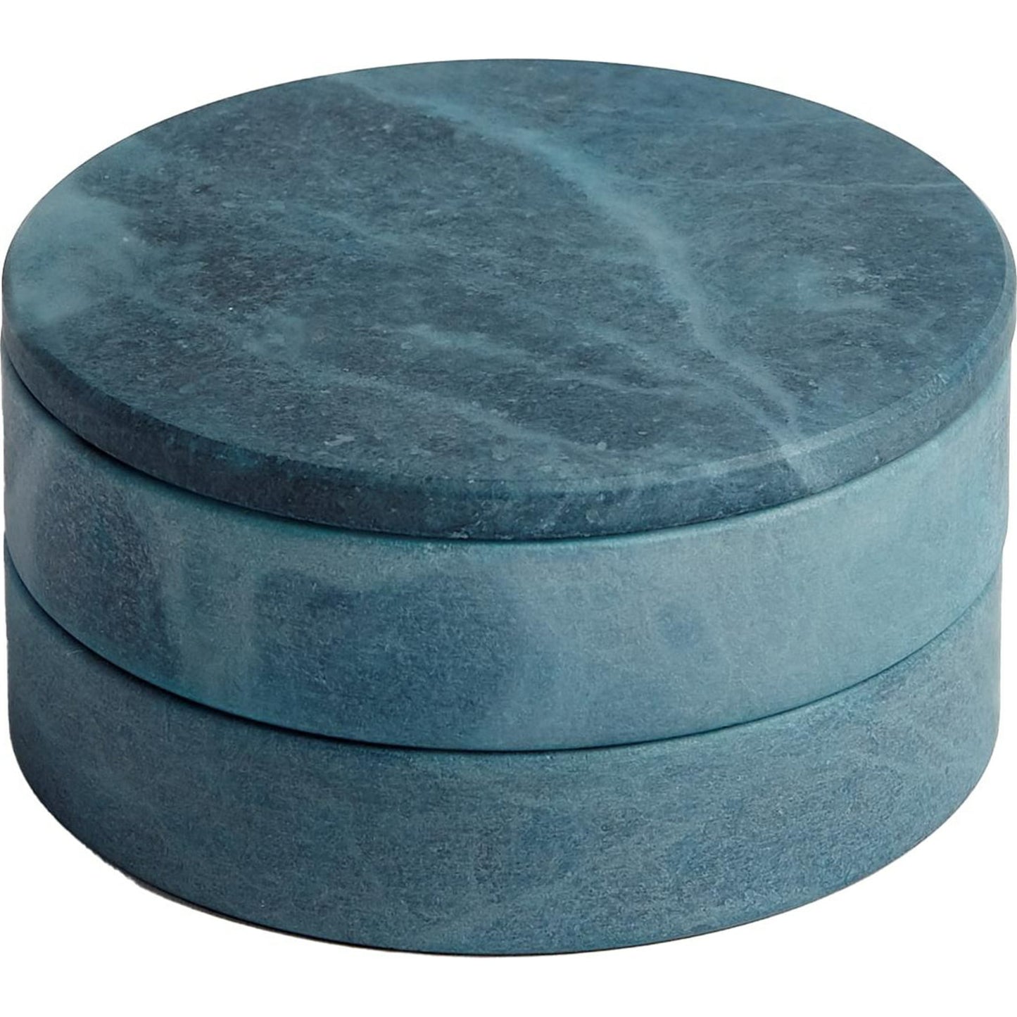 005 SR-890477 | Additional Silo | Alabaster Swivel Box by Global Views. Made from alabaster in a transitional style.