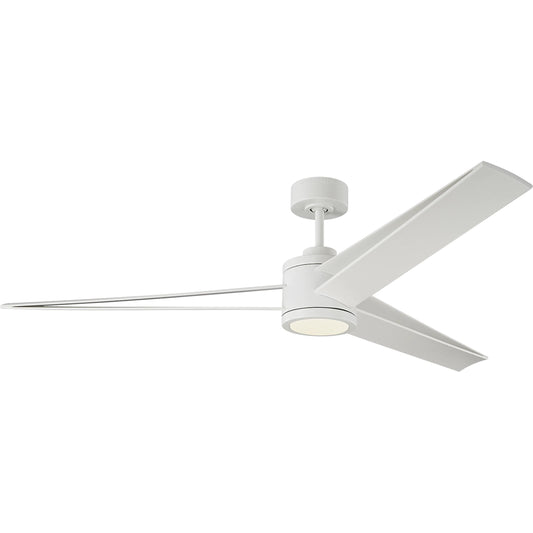 Armstrong Fan by Generation Lighting. Made from steel in a modern style.