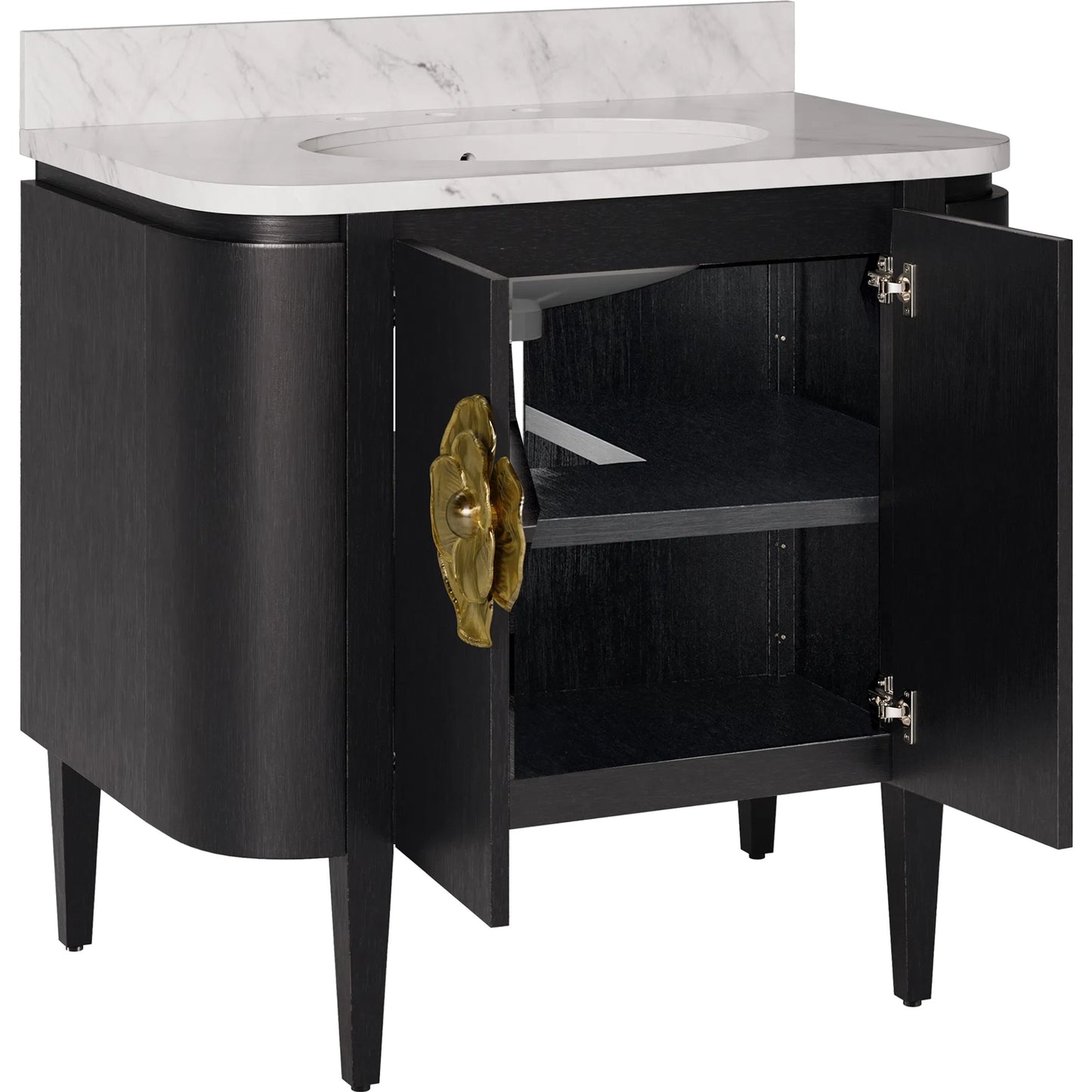 011 SI-2386974 | Additional Silo | Briallen 36" Vanity with Oval Undermount Sink by Currey and Company. Made from unique in a unique style.