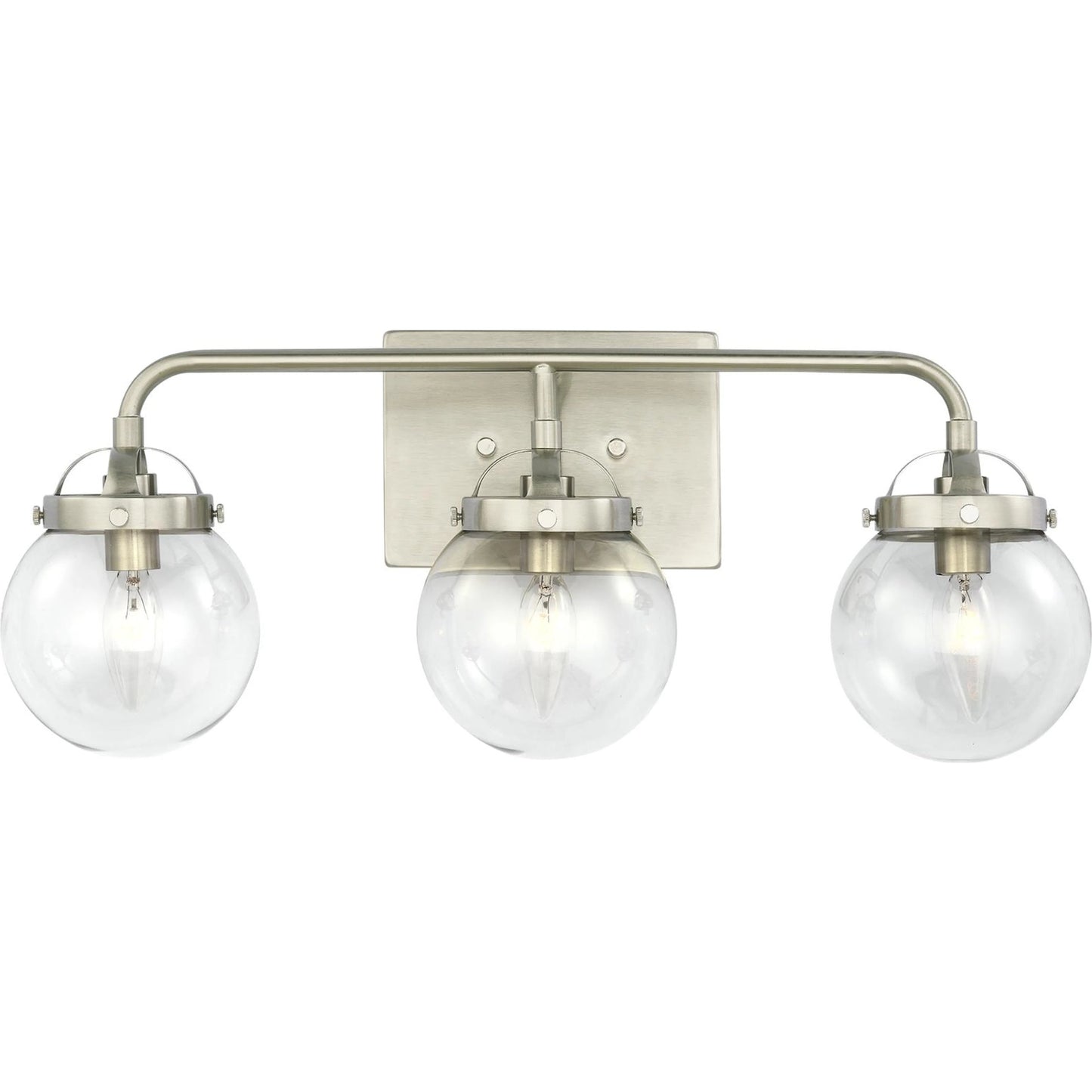 001 SI-2239606 | Primary Silo | Bryce Three Light Wall / Bath by Visual Comfort & Co.. Made from steel in a rustic style.