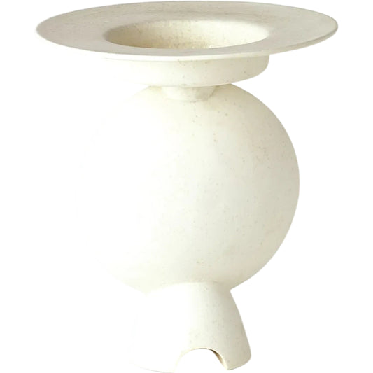Camille Geometric Vase by Global Views. Made from ceramic in a eclectic & global style.