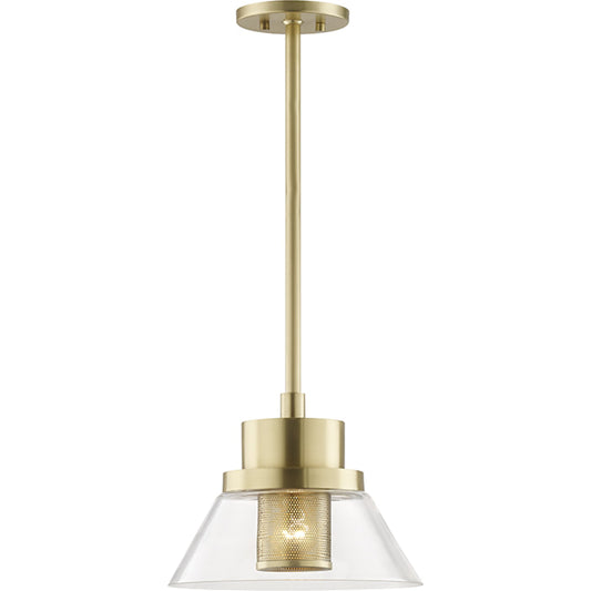 Paoli Pendant by Hudson Valley. Made from steel in a modern style.