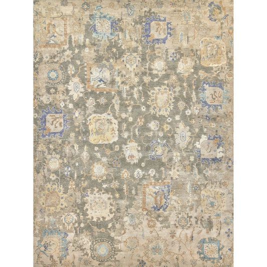 001 SI-2384057 | Primary Silo | Essex 4034 Rug by Exquisite Rugs in brown, gray, blue. Made from new zealand wool in a unique style.