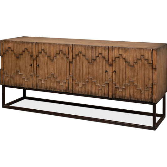 Aztec Sideboard by Sarreid Ltd.. Made from reclaimed pine in a eclectic & global style.